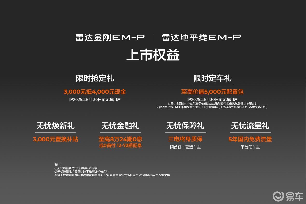 13.98万起续航破千，吉利雷达两款超级电混皮卡上市
