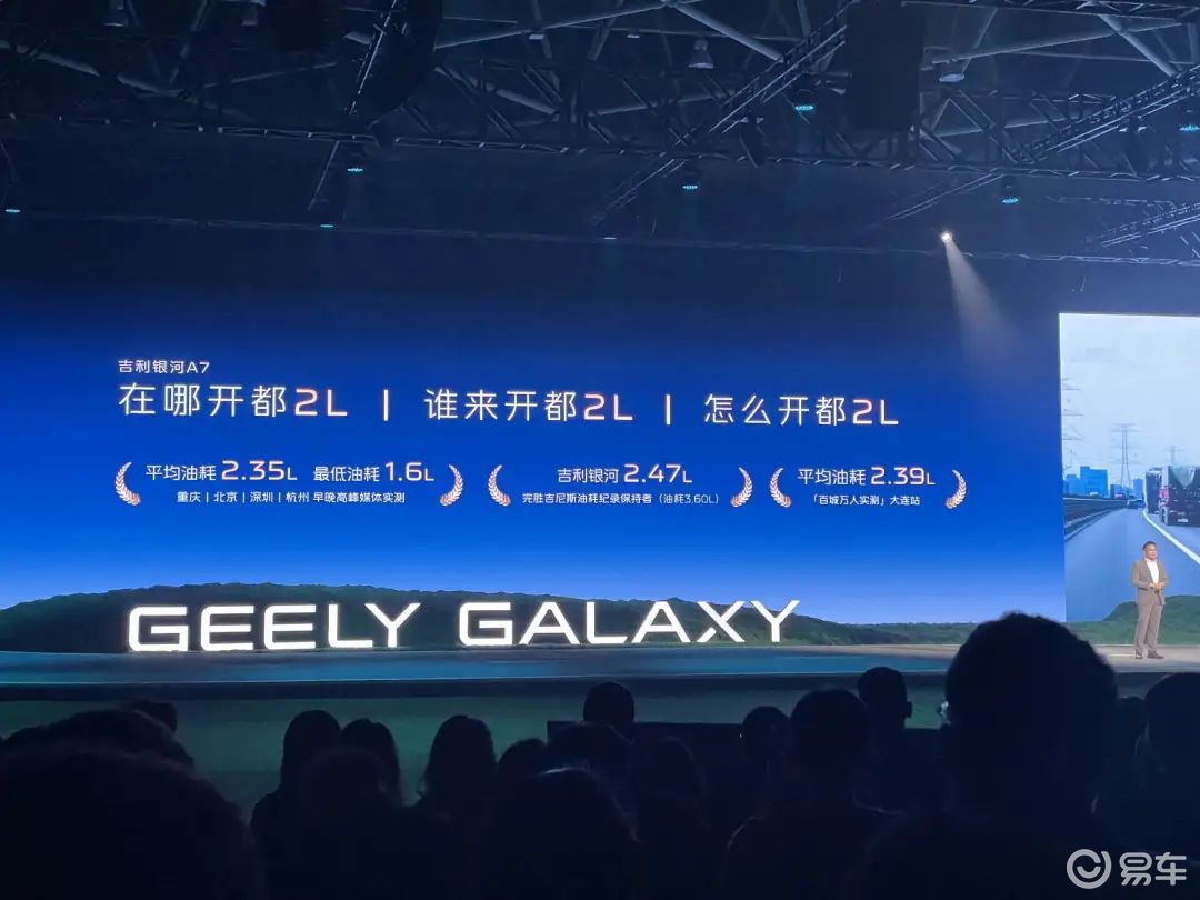 吉利再甩王炸:油耗2.67L,一口气跑2100km